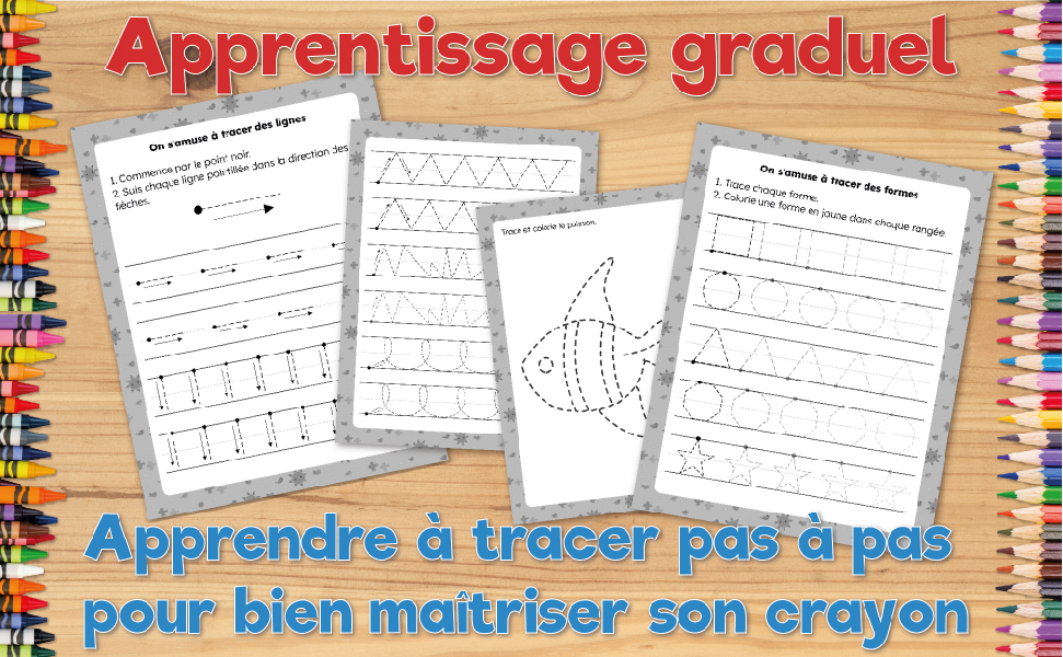 Apprendre à tracer - méthode d'apprentissage graduel