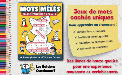 mots mêlés jeux de mots cachés pour enfants éducatif
