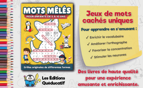 Mots croises 10 ans - Activité jeunesse / jeu éducatif